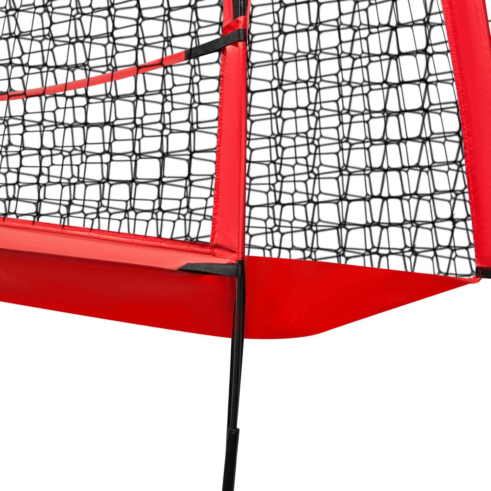 Professionelles Volleyball Trainingsnetz, Höhenverstellbar VolleyballNetz, Solo-Trainingsgeräte, 244 x 335cm, Rebounder Volleyball für Aufschlag, Dunking & Techniktraining, Ideal für Einzeltra