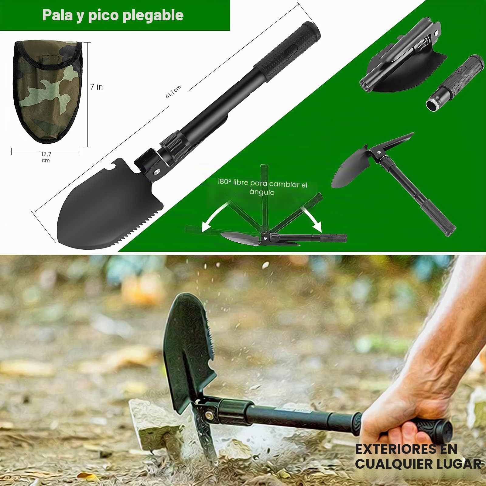 Regalos para hombres, papás, Navidad: kit de supervivencia y kit de primeros auxilios LUXMOM, 142 piezas de equipo profesional de supervivencia con bolsa Molle, para hombres, para acampar y aventuras