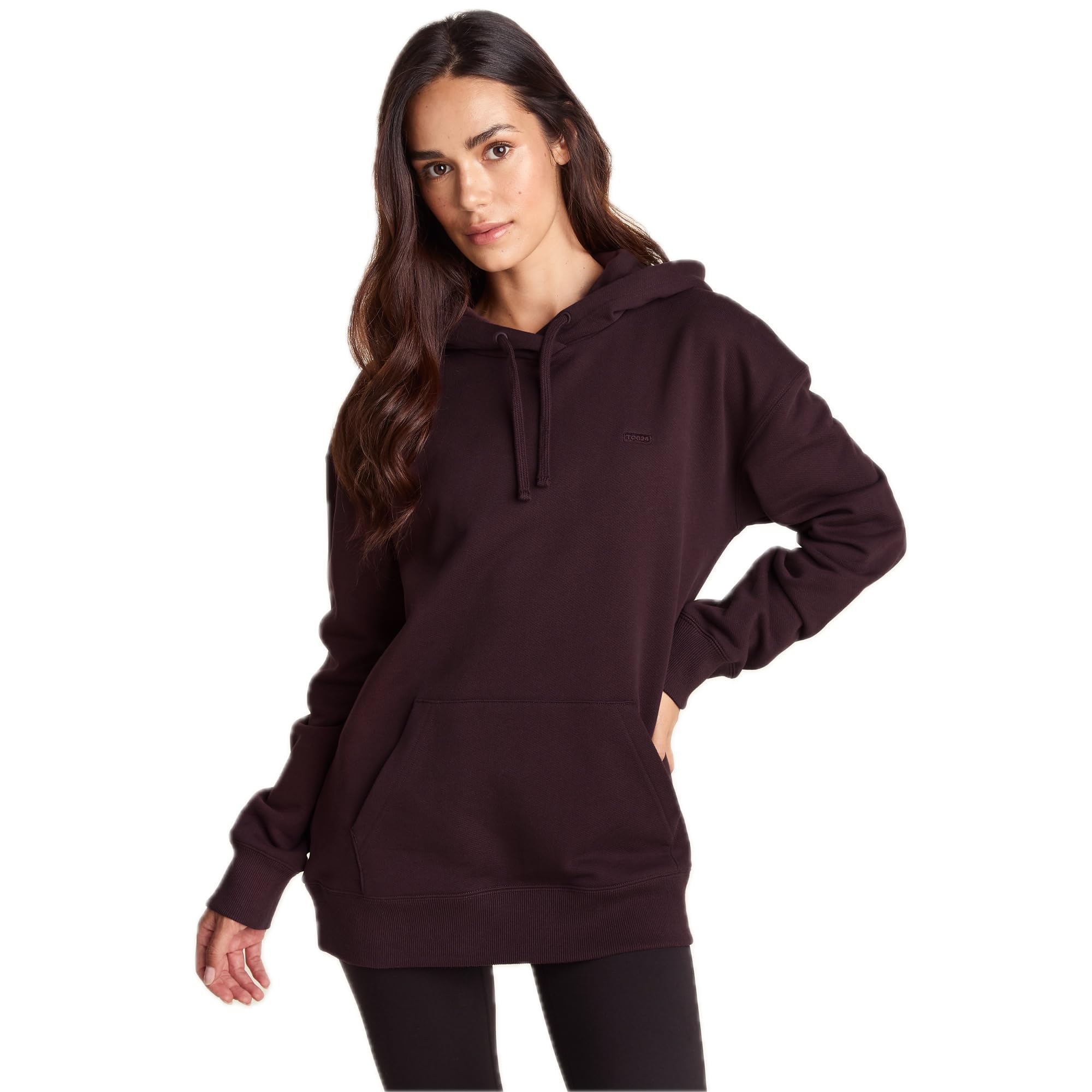 TOG24 Meera Womens Hooded Cotton Hoodie Heavyweight Sweat Breathable Casual