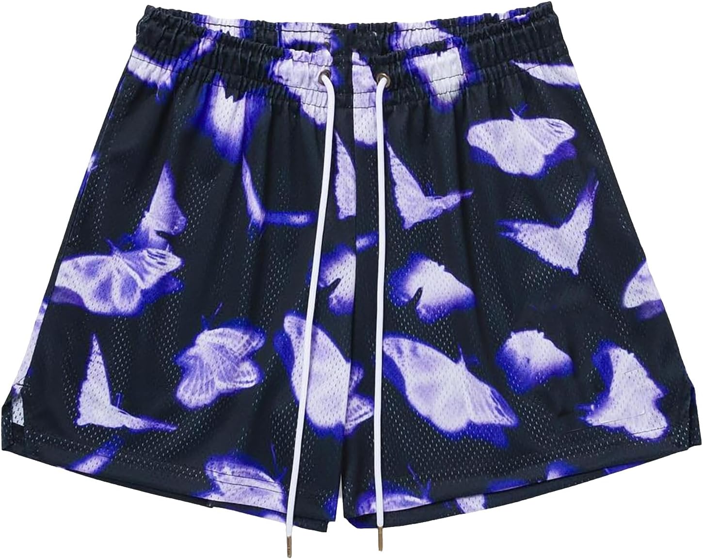 DIOTSR Mens Art Graphic Basketball Shorts Casual Athletic Running Shorts Cool Streetwear Designer Shorts Drawstring