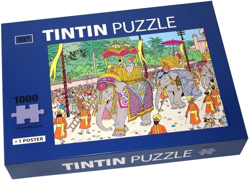 Moulinsart 81545 Elephant Puzzle 1000 Pieces