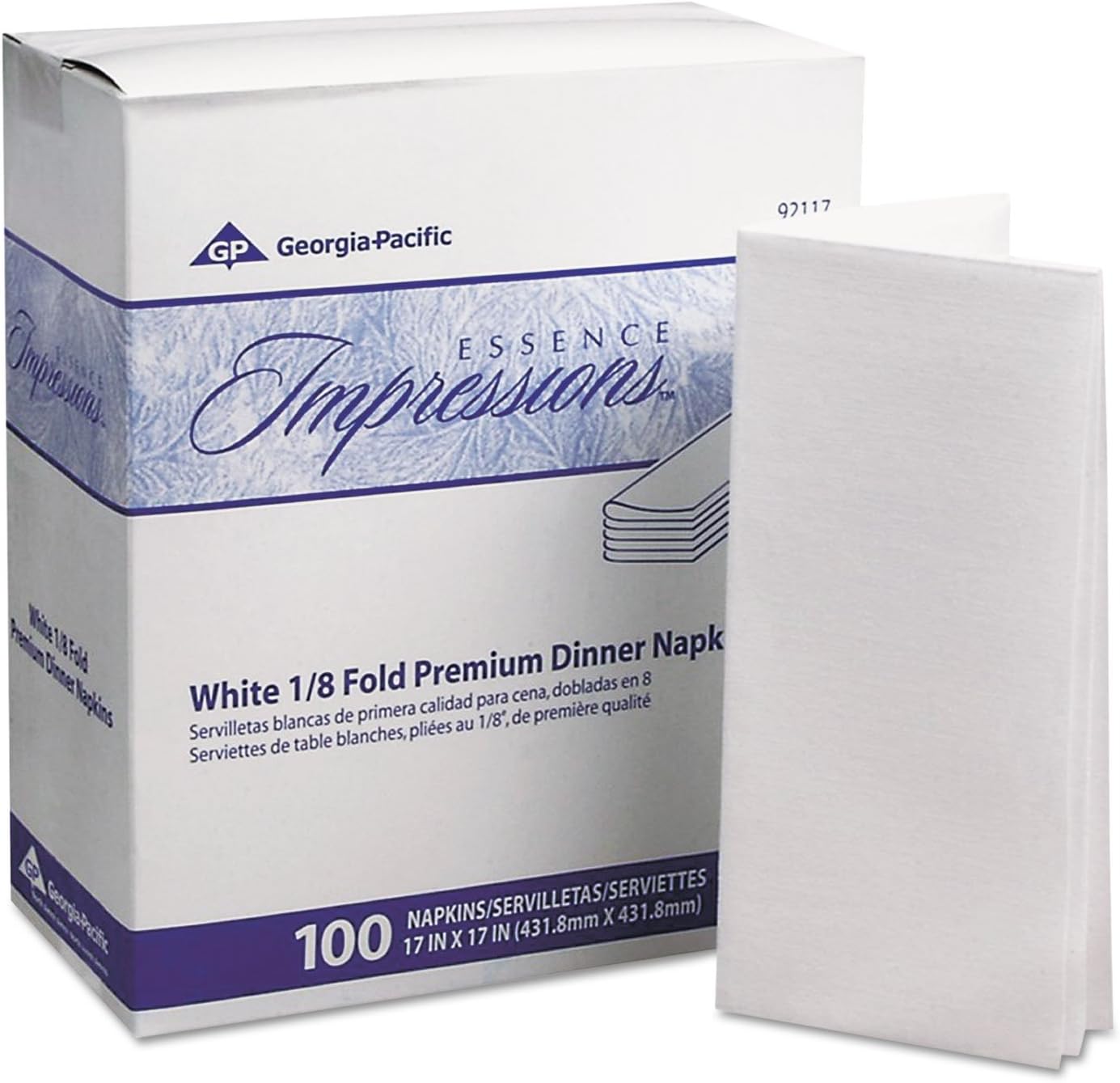 Essence Impressions 17x17 1/8Fold Linen Replacement Dinner