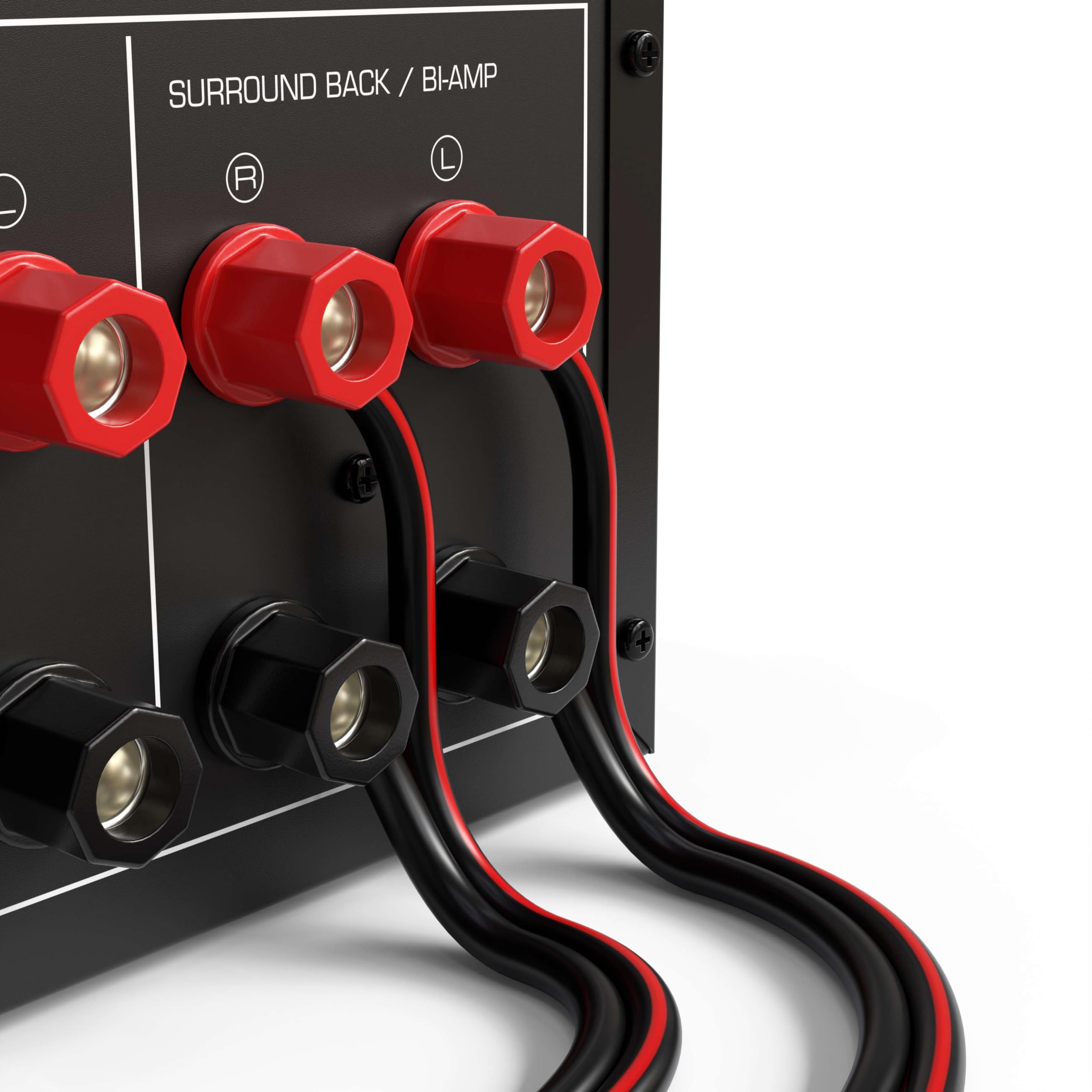 Cables Direct Online Cable de altavoz de 500 pies, 14 AWG, 2 conductores (14/2) clasificación CL3 CCA (aluminio recubierto de cobre), cubierta negra, compatible con cable LED de bajo voltaje, audio de