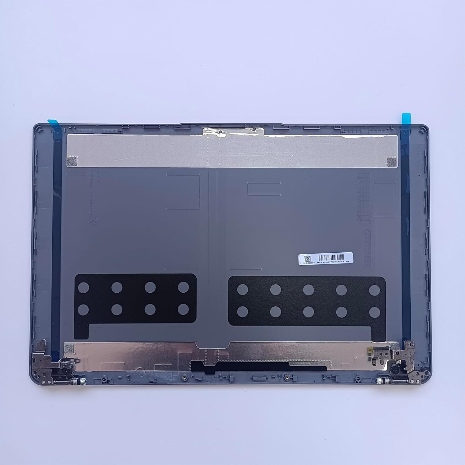 Replacement Laptop LCD Cover Back Rear Top Lid Bezel Hinges for Lenovo IdeaPad 1 15ADA7 1 15AMN7 5CB1F36621 5B30S19034 5H50S29036 Silver