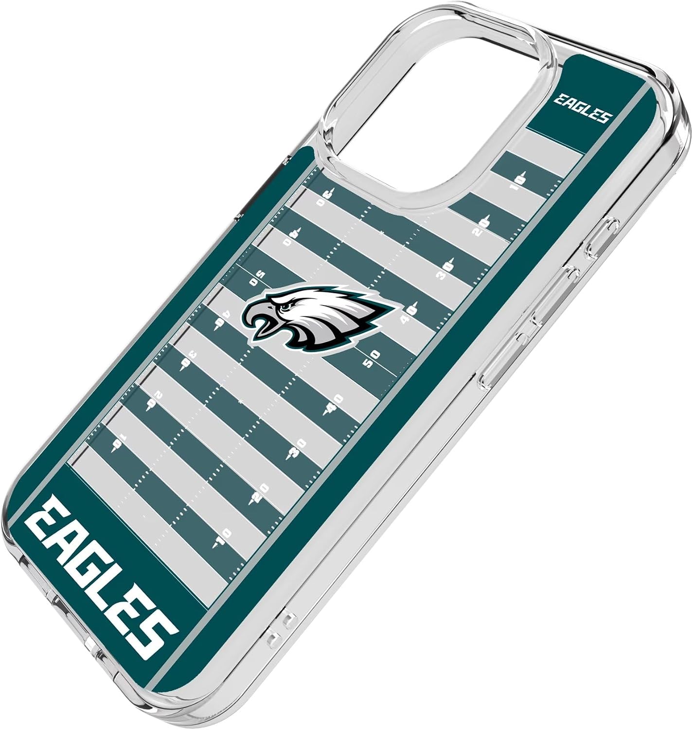 Keyscaper Philadelphia Eagles Clear Field Design Case for iPhone