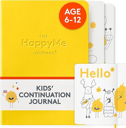 Miniatura 1 de The HappyMe Junior Continuation Journal - La edición de seguimiento de 6 meses del galardonado diario HappySelf Junior perfecto para niños de 6 a 12
