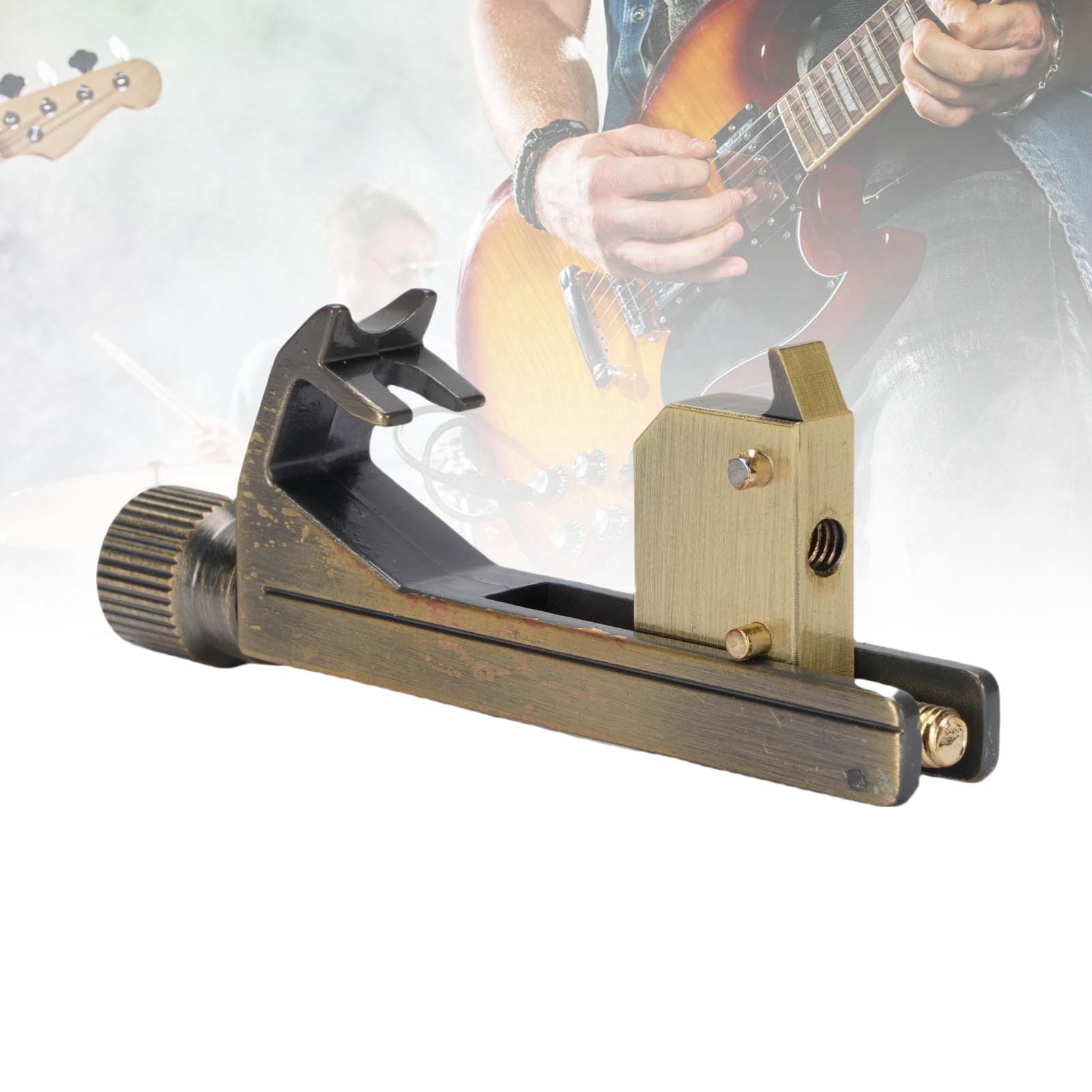 Ajusteur d'intonation de guitare électrique, ajusteur de pont trémolo de guitare, outil de calibrage d'octave en acier inoxydable