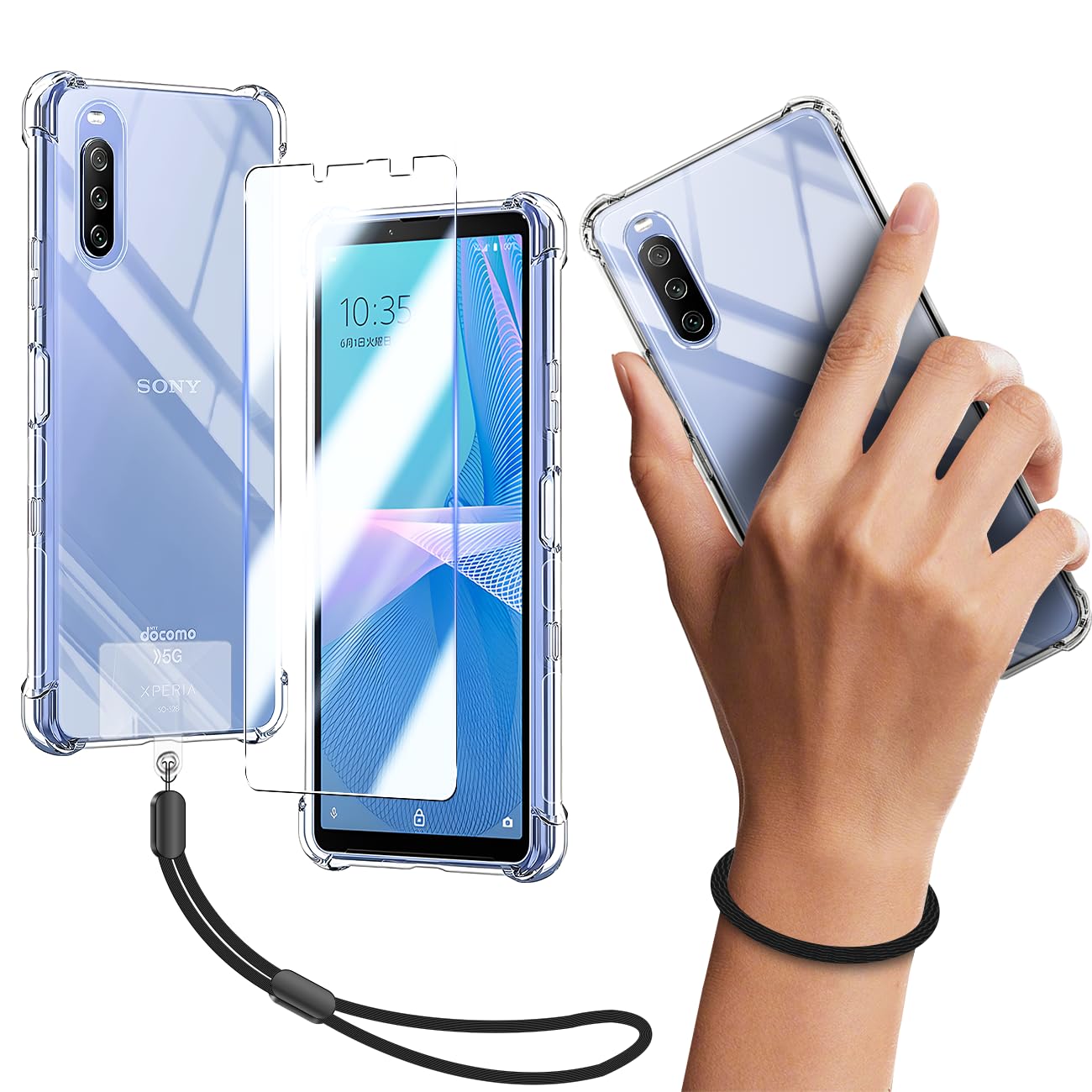 Amazon.co.jp: 対応 Xperia 10 III SO-52B SOG04 Xperia10 III Lite 