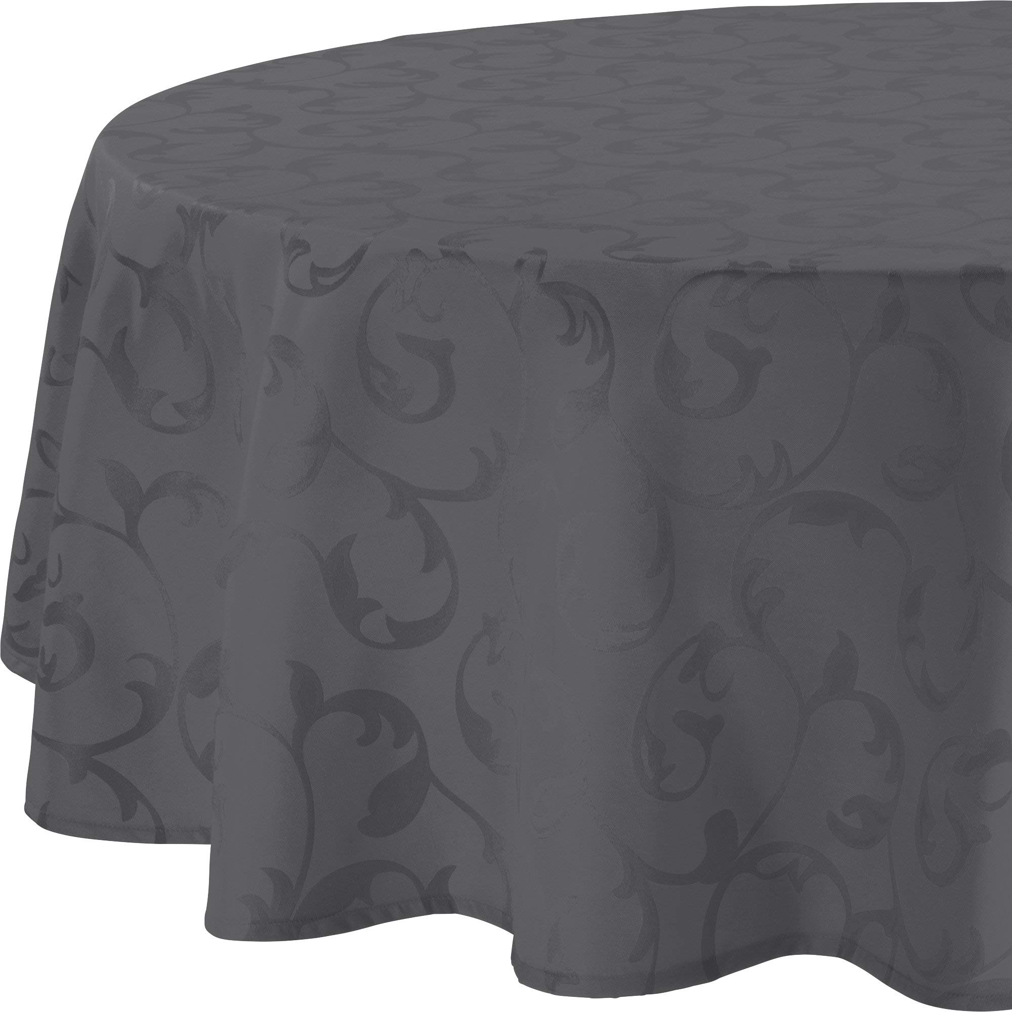 Erwin Müller Tischläufer „Greven“ – Abwaschbar In Anthrazit, Größe 50x150 Cm, 100% Polyester