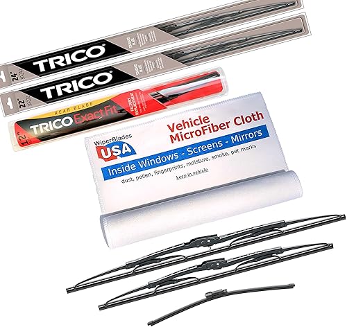 Miniatura 94 de WiperBladesUSA Juego de limpiaparabrisas compatible con Toyota Corolla 2013 (juego de 2) limpiaparabrisas