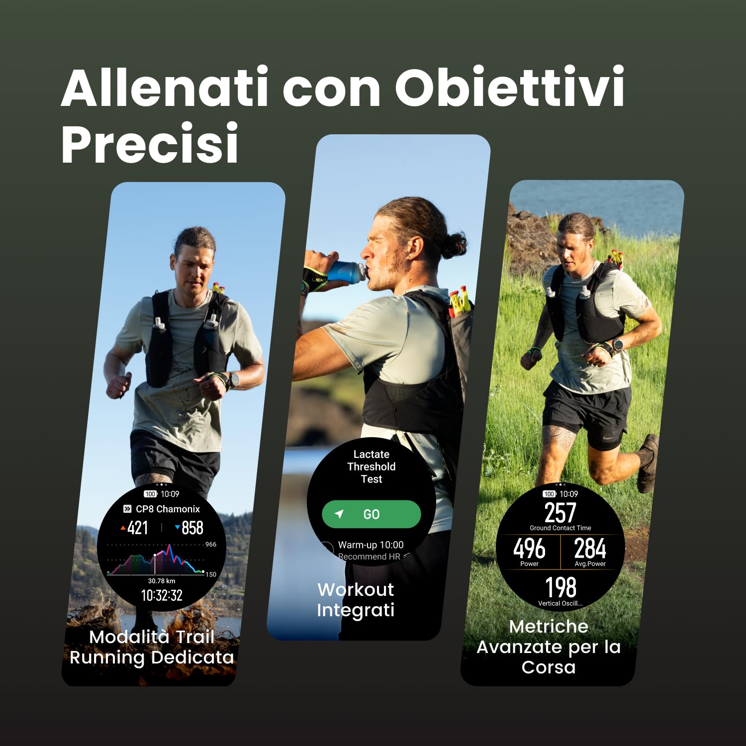 Amazfit Cheetah 2 Ultra 47mm Smartwatch GPS, AMOLED da 1,5" con Vetro Zaffiro, Cassa in Titanio, 30GG di Autonomia, Torcia Integrata, 64GB, NFC, Mappe Offline, 5 ATM, 180+ Modalità Sportive e HYROX