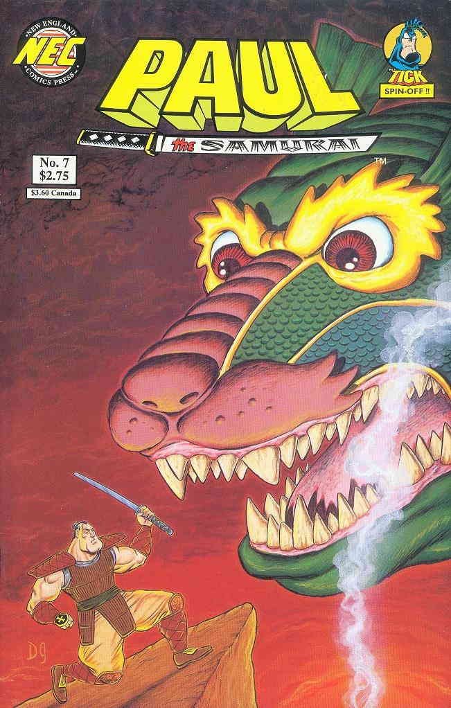 Amazon.com: Paul the Samurai #7 FN ; NEC comic book | the Tick