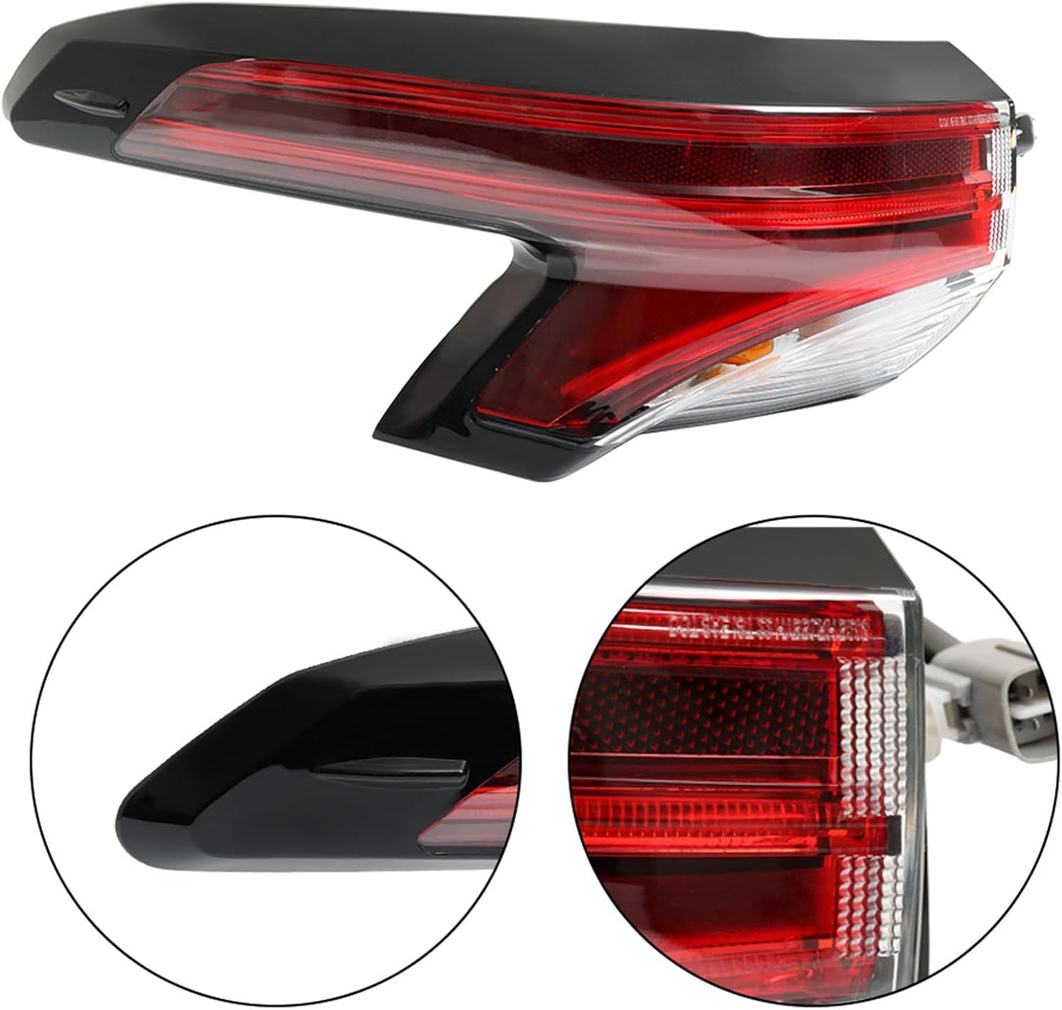 Silscvtt Rear Brake Tail Light Assembly Replacement for Toyota Sienna LE XLE 2021 2022 Rear Left Driver Side Tail Lamp 8156008070 TO2804160