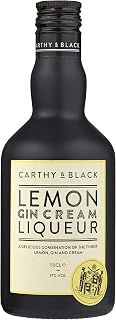Carthy & Black Lemon Gin Cream Liqueur, 50cl