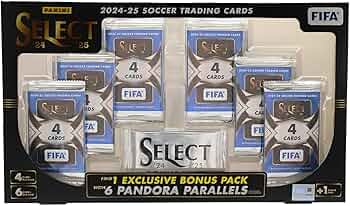 Amazon.com: 2024 2025 Panini Select FIFA Soccer Flagship