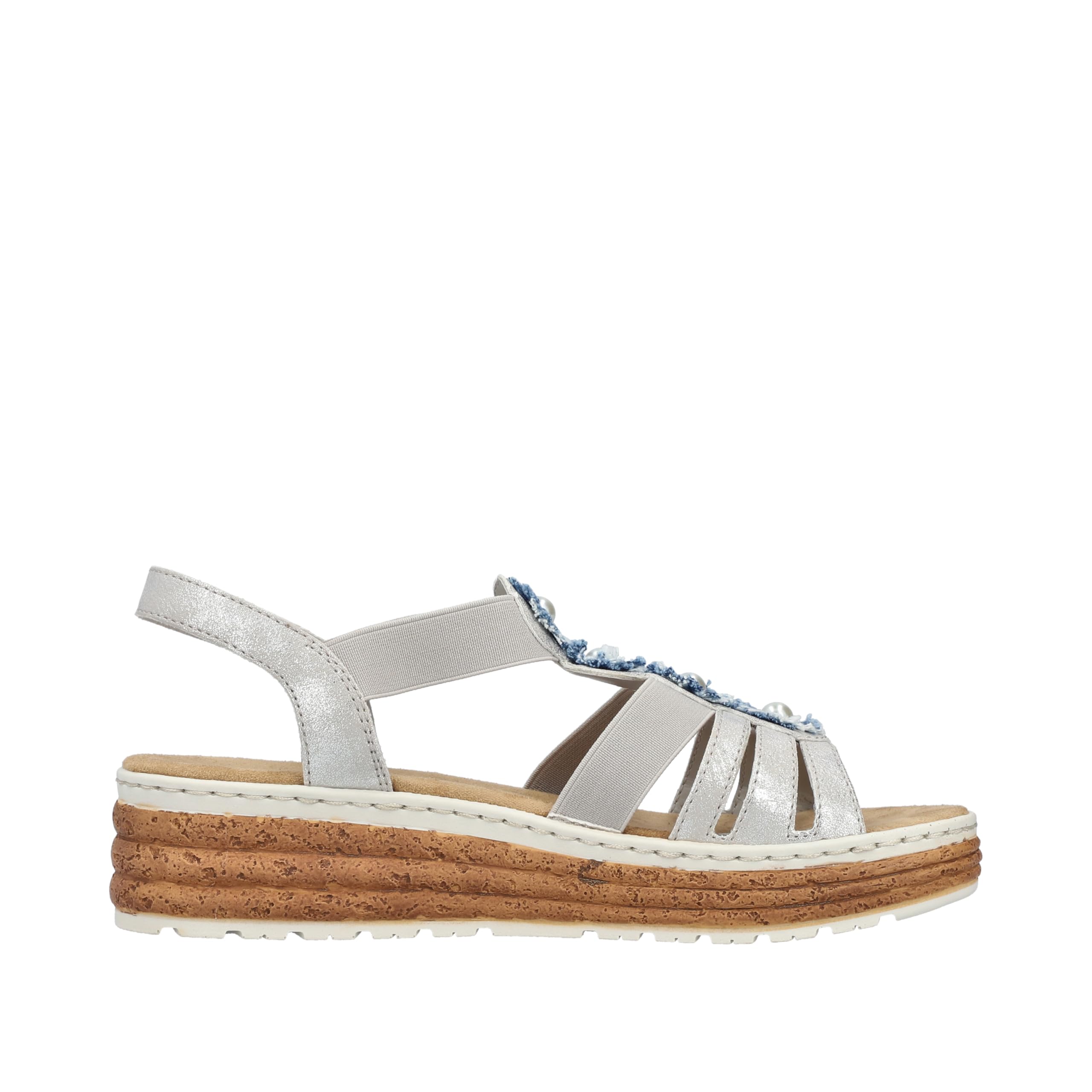 Rieker Kobiety 62771sandały klinowe