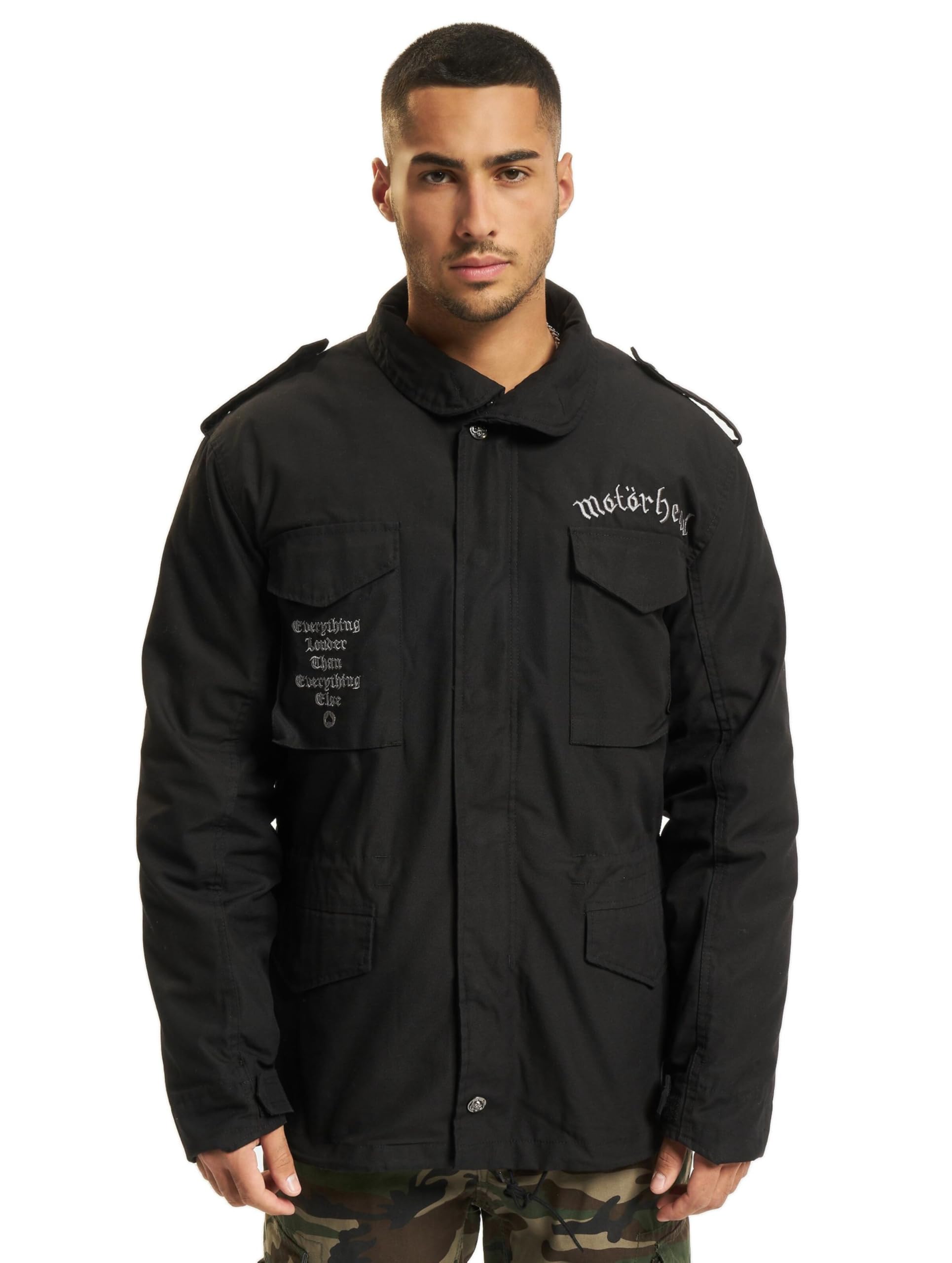 Brandit M65 Classic Jacket, Uomo, Black, 6XL-image