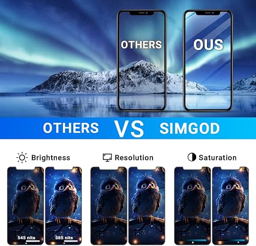 Miniatura 5 de Kit de reemplazo de pantalla para iPhone 12 Pro Max de 6.7 pulgadas, pantalla LCD Full HD 3D, digitalizador de pantalla táctil completa +