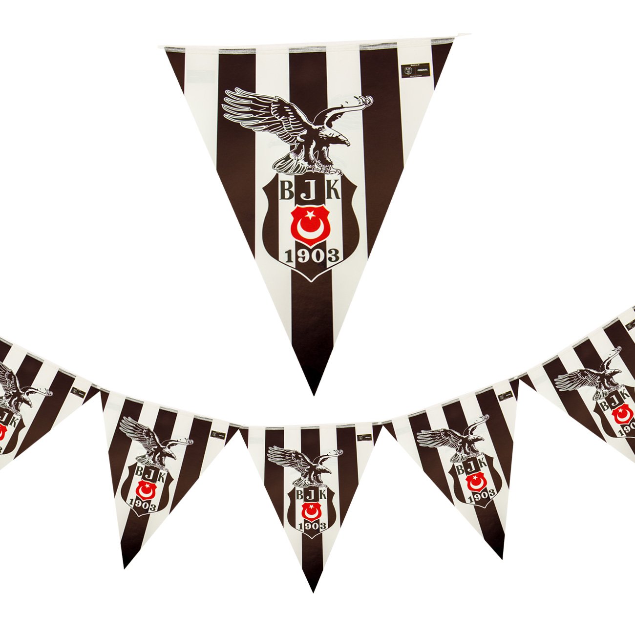 Besiktas, Bayrak, Flama, Taraftar, Kara Kartal, Hediye, Black and White