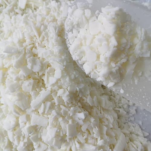 Miniatura 4 de Cera de soja natural de 52, bolsa de 17.64 oz1.1 libras, color blanco, copos de cera, suministros de fabricación de velas de soja prémium para hacer