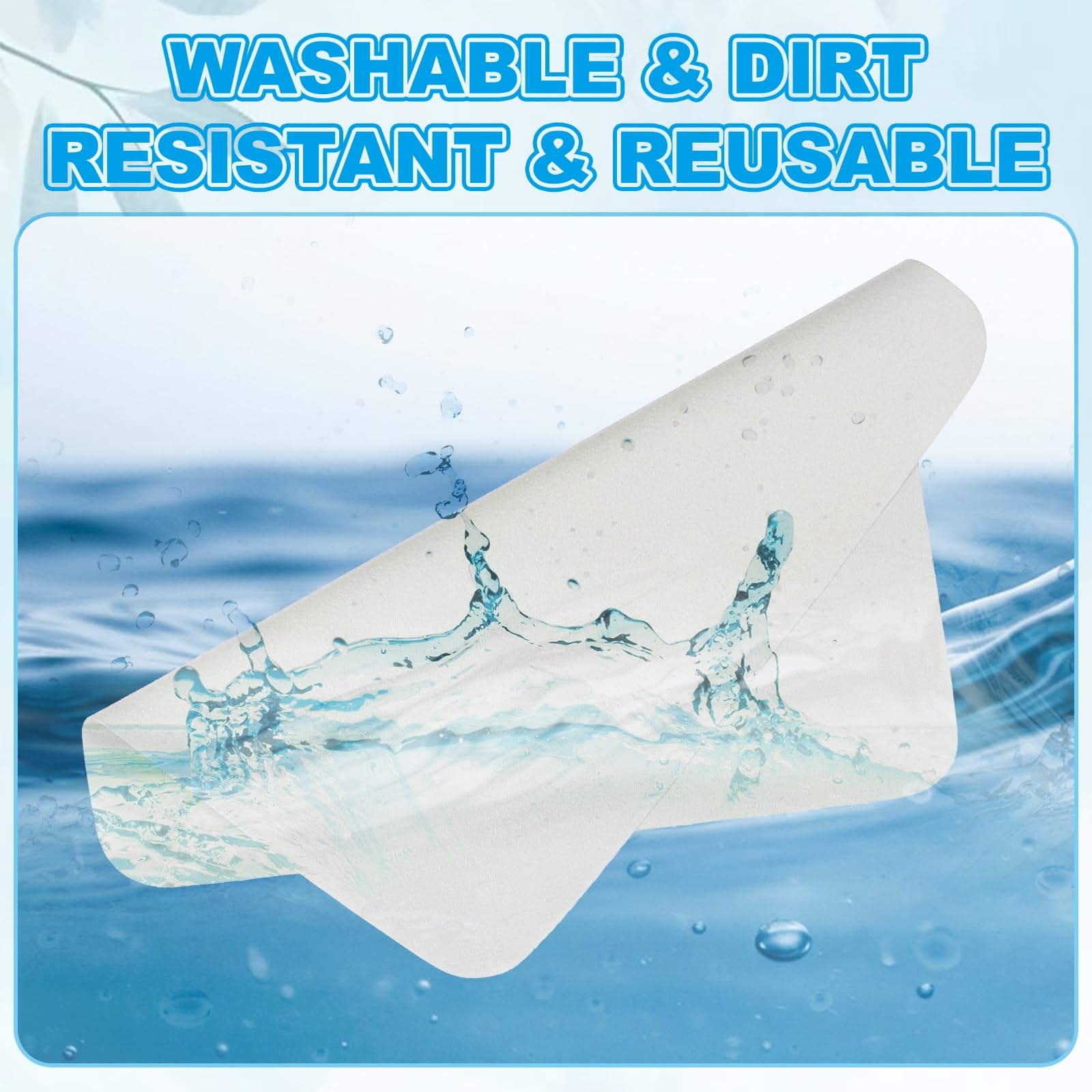 PATIKIL Glasses Cleaning Cloth 7.9" x 7.9" - Image 3