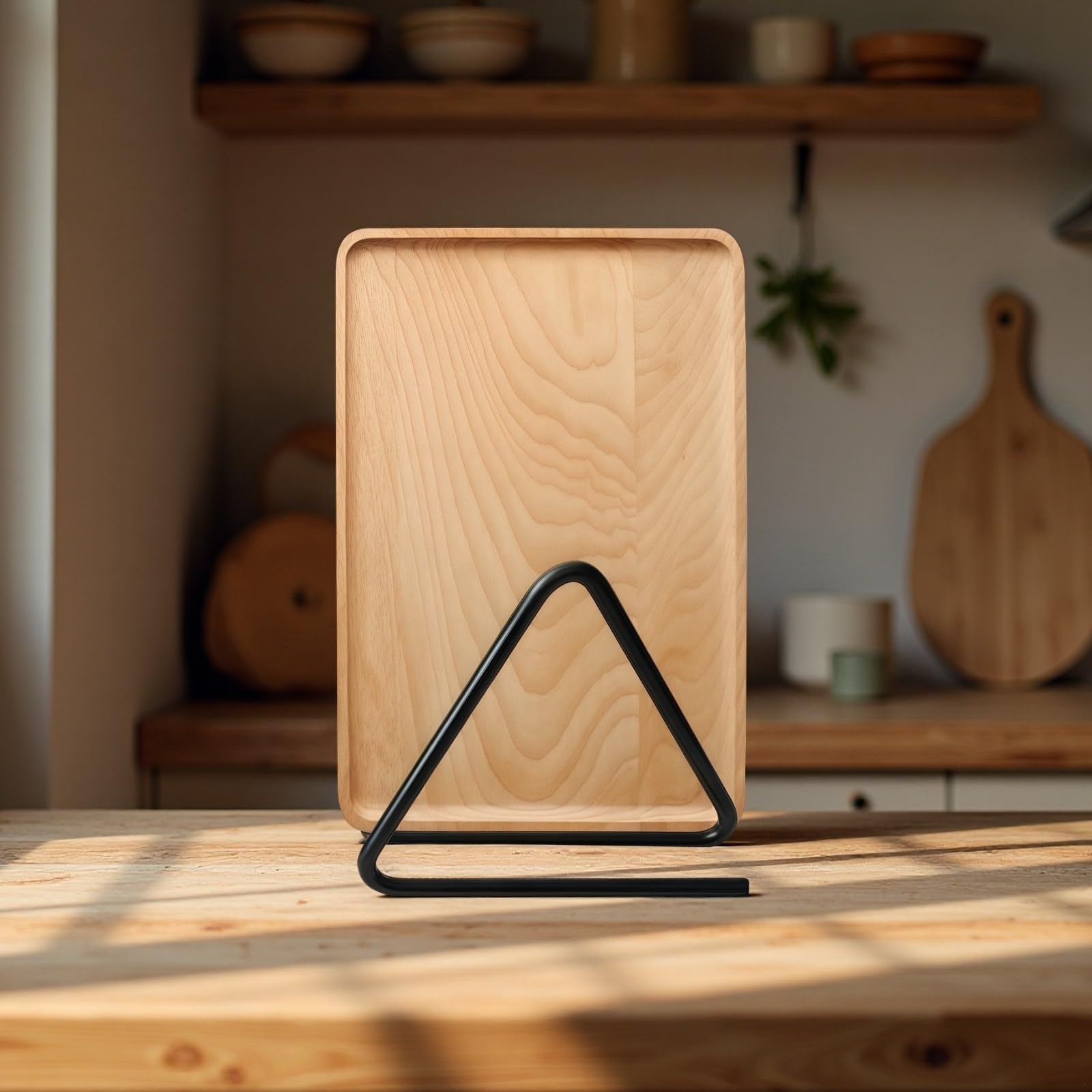 Supporto per tagliere in metallo, efficiente organizer per armadio da cucina, coperchio antiruggine per pentole, sistema di archiviazione multifunzione per pentole