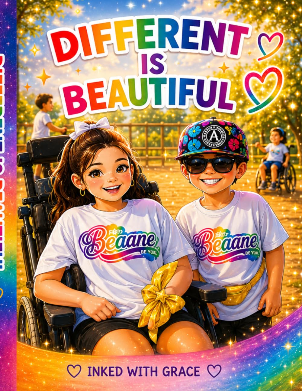 DIFFERENT IS BEAUTIFUL: A COLORING BOOK CELEBRATING ALL ABILITIES