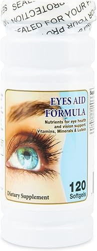 Nu-Health Eye Aid Formula  120 cápsulas blandas  Fórmula de salud ocular con vitaminas para los ojos