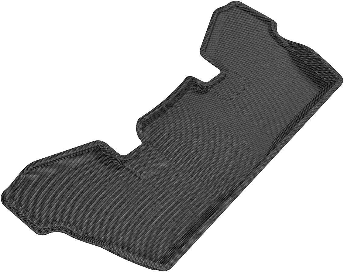 3D MAXpider L1HD08431509 All-Weather Floor Mats for Honda Pilot 7-Seater 2016-2020 Custom Fit Car Floor Liners, Kagu Series (3rd Row, Black)