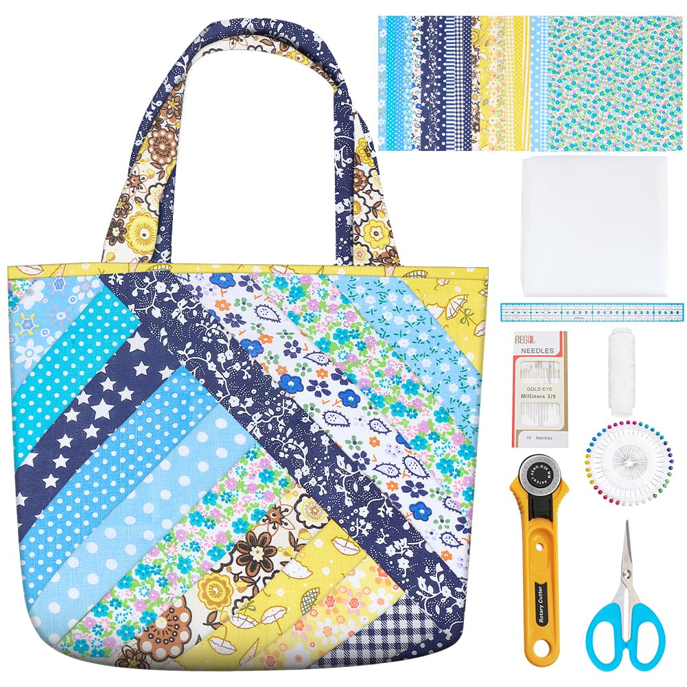 Photo 1 of WEBEEDY DIY Quilted Tote Bag Kit