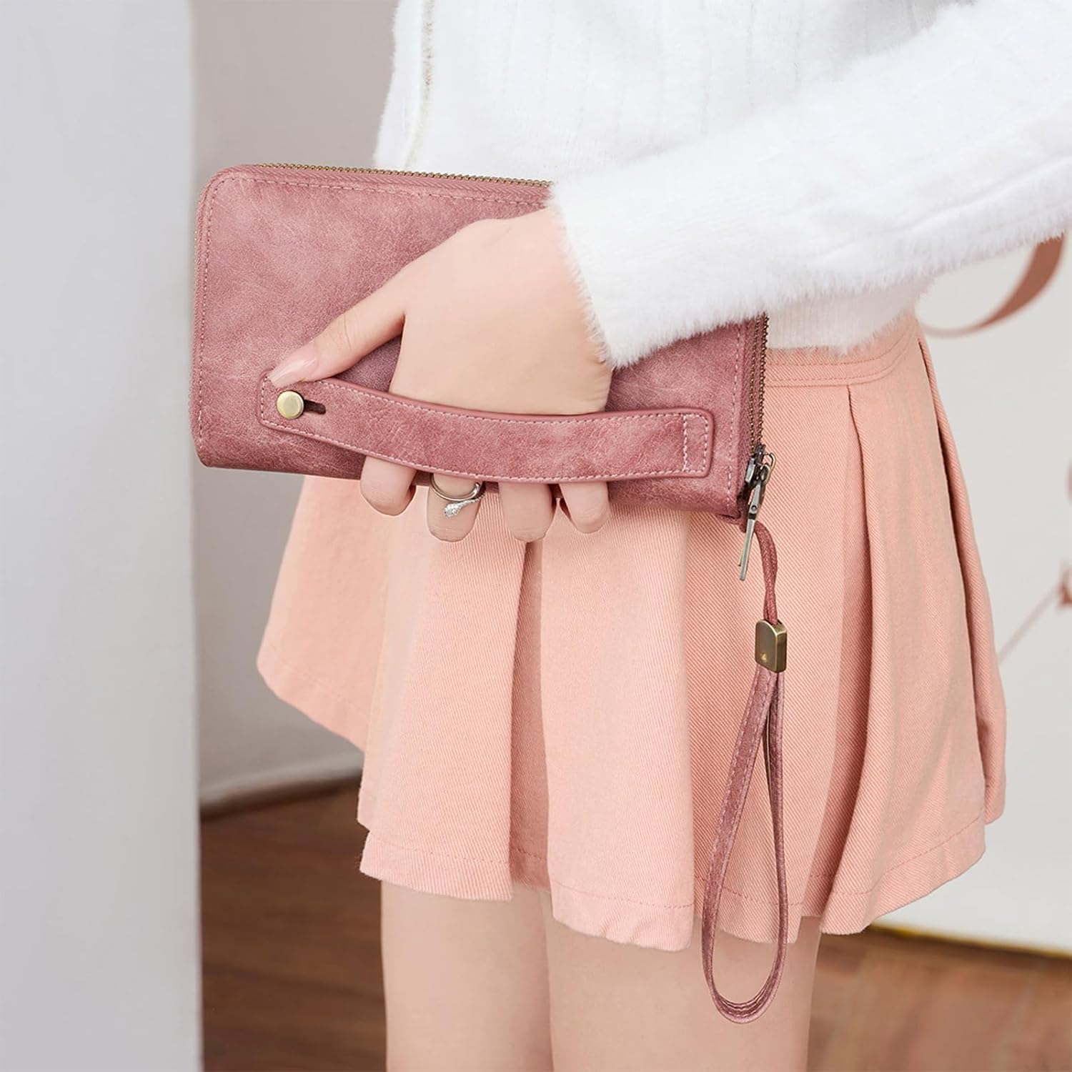 Wallets for Women Bundles with Large Capacity Wristlet Purse for Women image 2