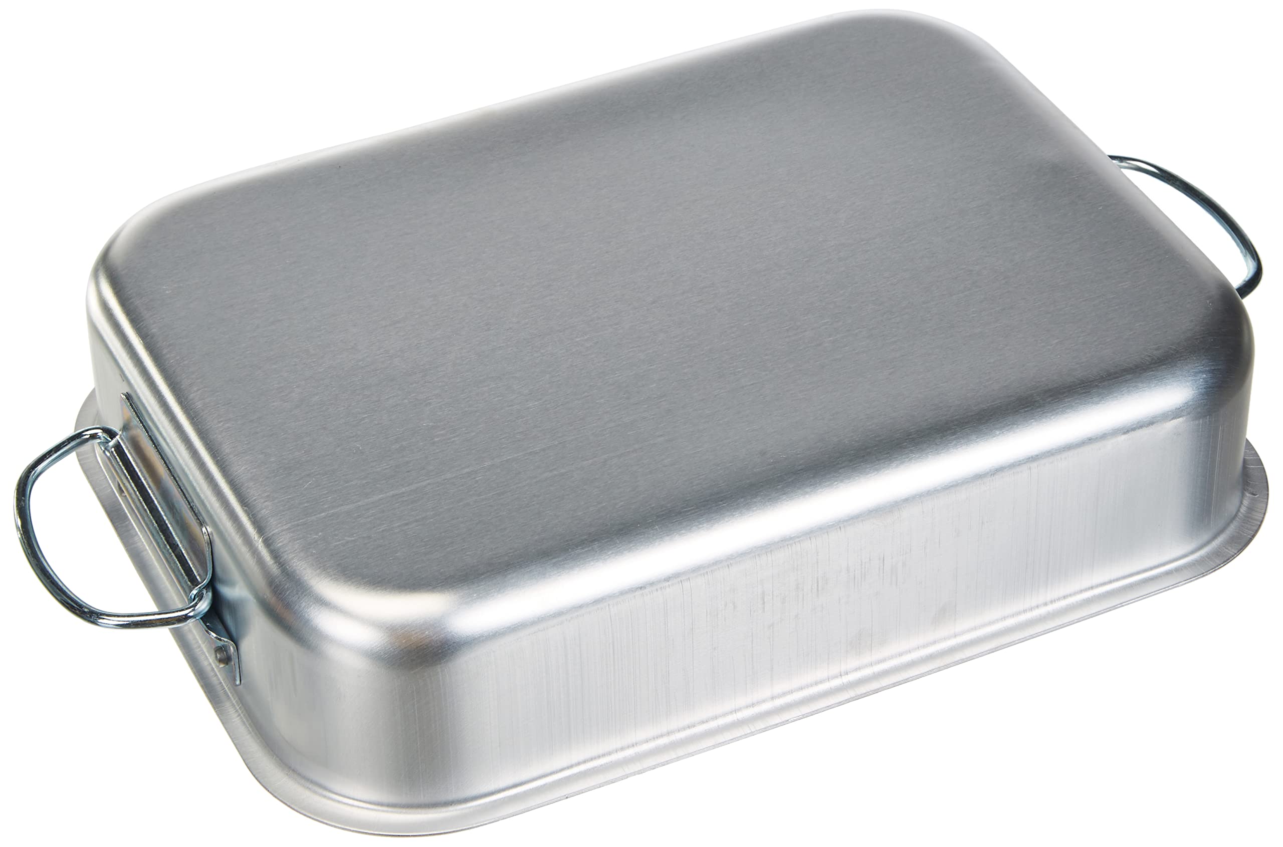 Pentole Agnelli Family Cooking Aluminium rechthoekige braadplaat met ondoorzichtige afwerking, lengte 26 cm, veelkleurig, 26 x 20 cm