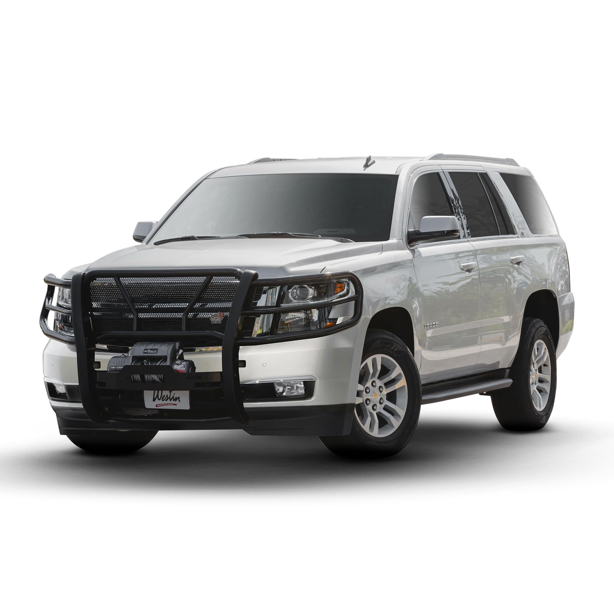 Amazon.com: Westin 57-93805 Black HDX Winch Mount Grille Guard