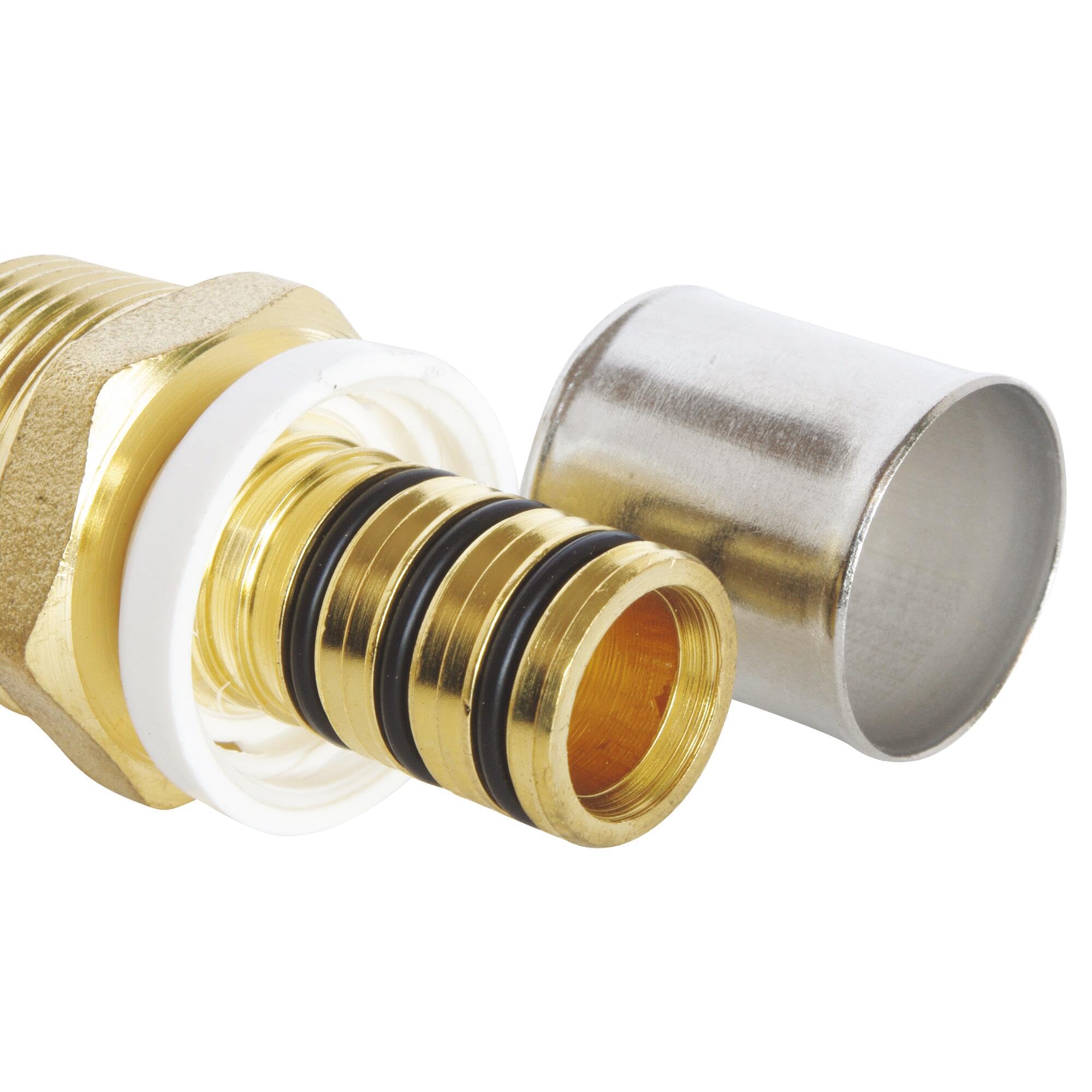 Coude écrou Libre à Sertir Femelle 20/27  3/4"  Pour Tube Multicouche 20 70074291