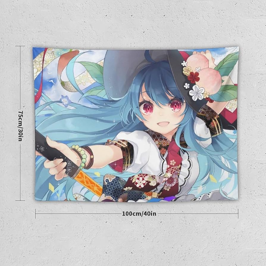 東方Project 比那名居天子 ポスタータペストリー 71X93LVLa0L._UF894,1000_QL80_.jpg