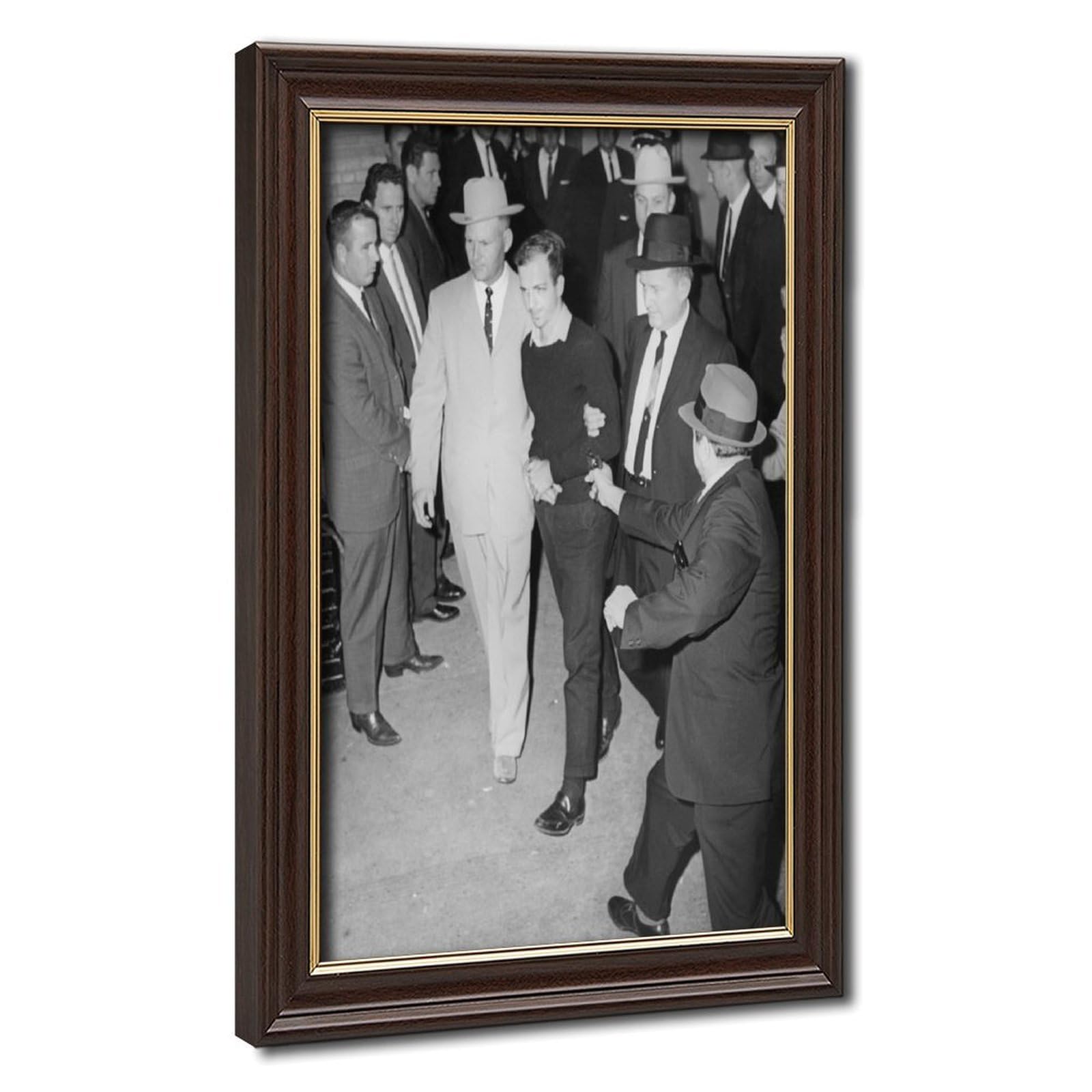 Impression sur toile Jack Ruby d'art avec cadre à suspendre haut de gamme - 8