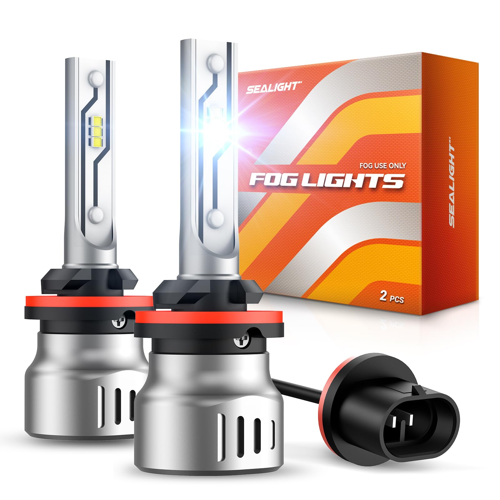 Amazon.com: SEALIGHT 880 Fog Light Bulbs, 1:1 Size 885 893 899 880