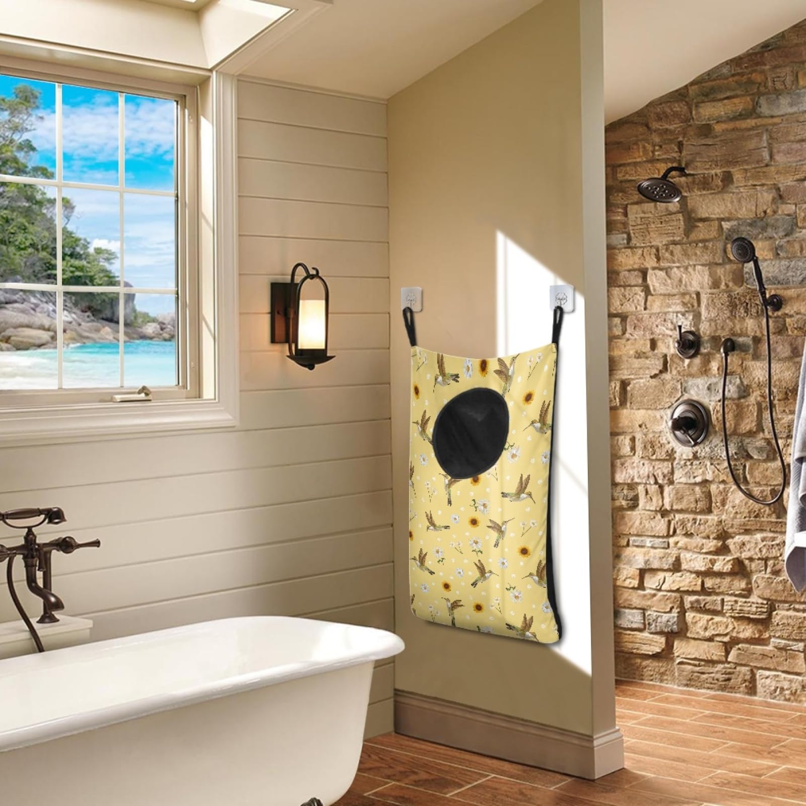 Koala Space - Cesta Redonda De Lona Para Ropa Sucia, Plegable, De Gran Capacidad, Con Asa Larga, Para El Hogar, Baño, Guardería, Organizar Ropa, Libros, Juguetes Para Niños