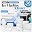 Ice Machine Cleaner Descaler Tablets-36Pack Ice Maker Cleaner Compatible with Frigidaire, Opal, GE Profile, Kitchenaid, Nickel Safe Scale Remover for Countertop, Nugget Ice Makers