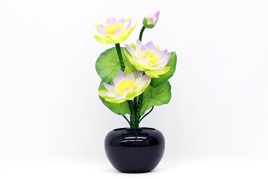 提灯 霊前灯 蓮華 光ファイバーの輝き ルミナス灯　1号　2つセット 提灯 霊前灯 蓮華 光ファイバーの輝き ルミナス灯 1号 2つセット