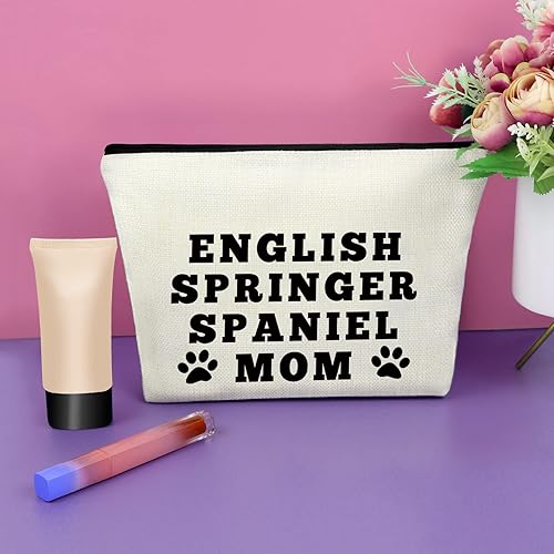 Miniatura 2 de Sazuwu Bolsa de maquillaje para amantes de los perros, Inglés Springer Spaniel Mamá
