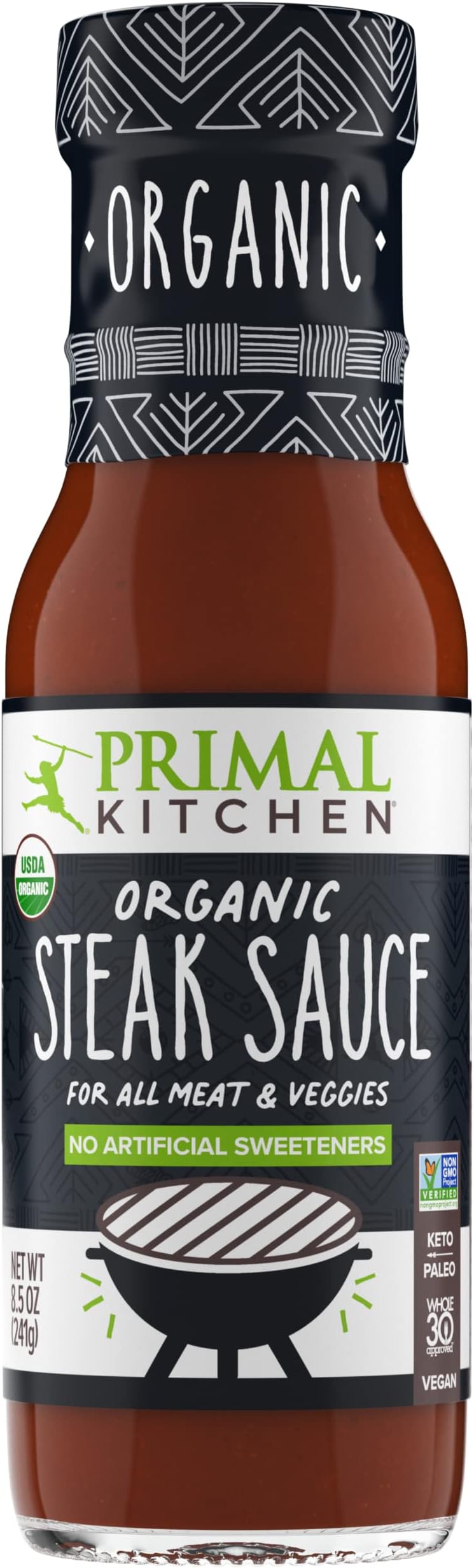 Organic Steak Sauce and Marinade, 8.5 OZ