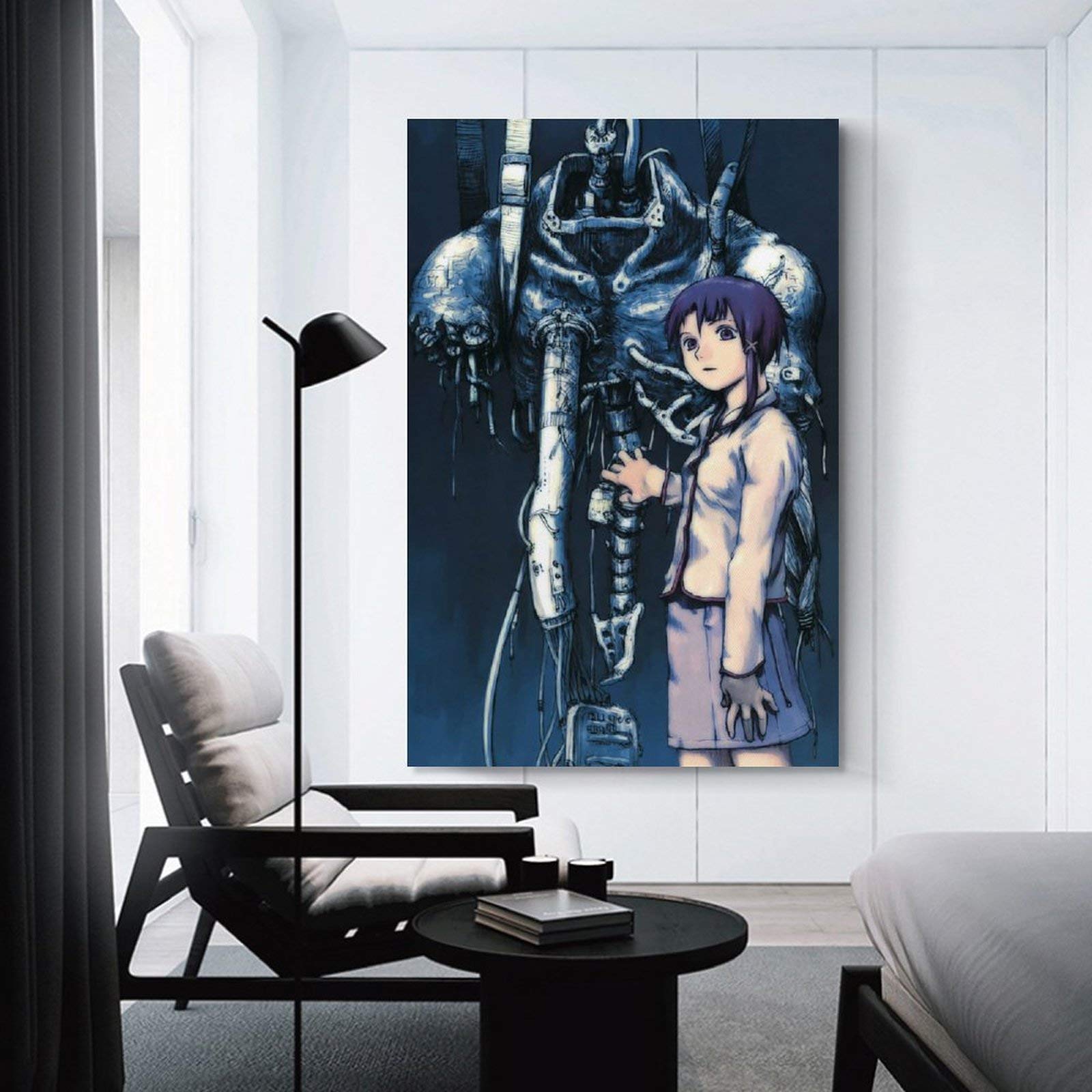 serial experiments lain アクリルアート Anime Serial Experiments Lain Poster Decorative Painting Canvas