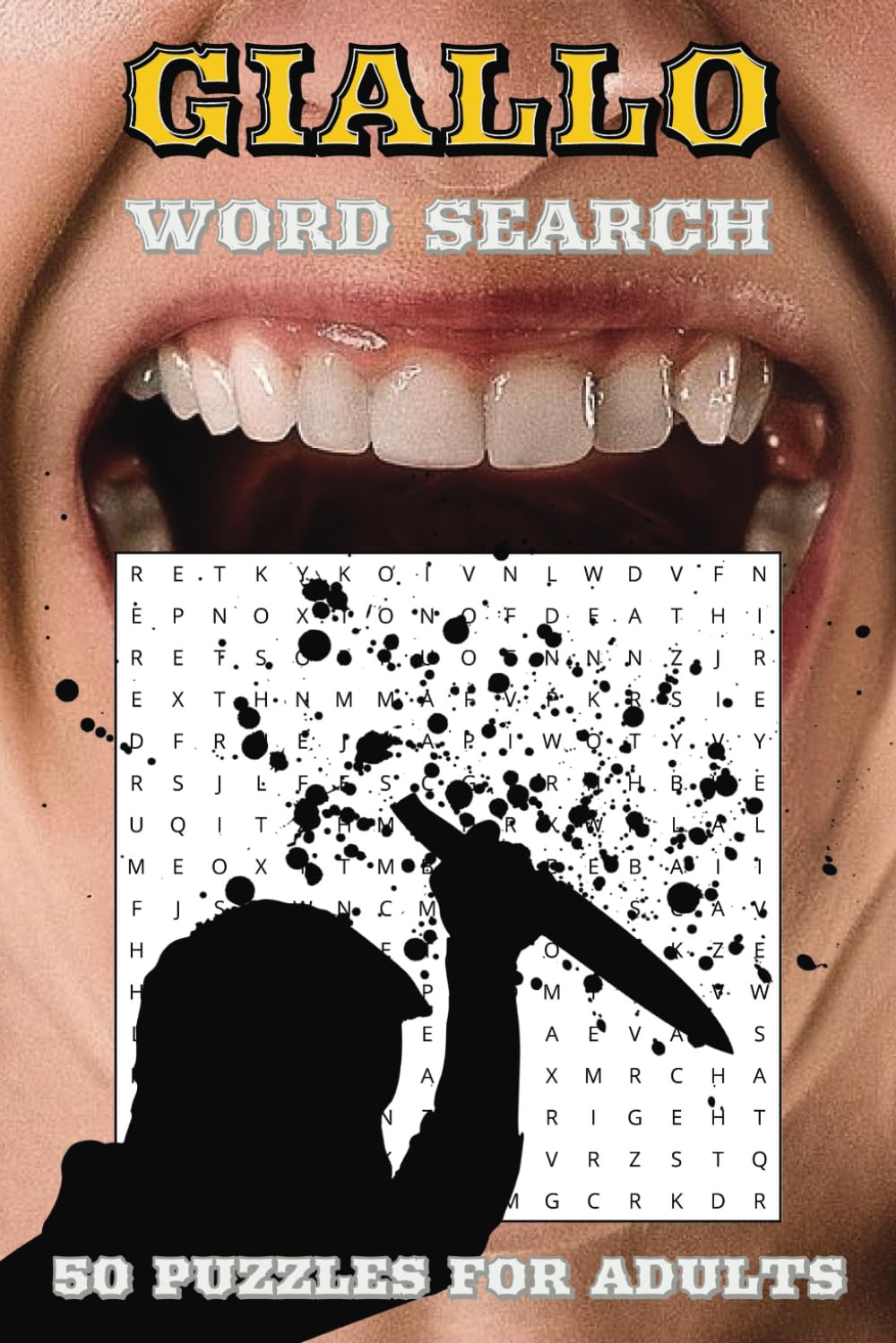 Giallo Cinema Word Search: 50 Puzzles For Adults