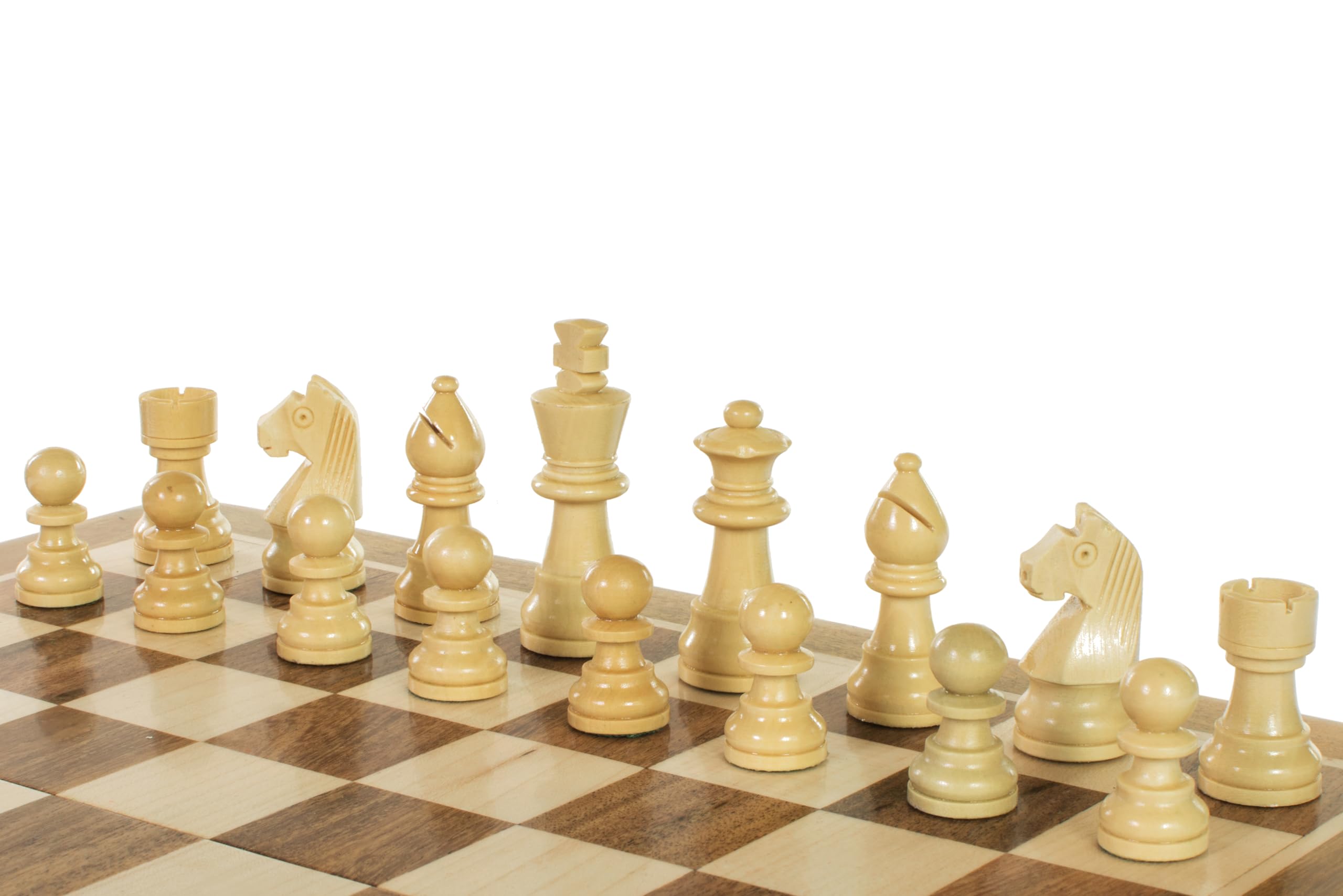Sunrise Chess & Games Eleganti scacchi all'alba, Sunrise Chess Set di scacchi magnetici con scacchiera intarsiata da 30 cm: eleganza e mobilità per la migliore esperienza di gioco
