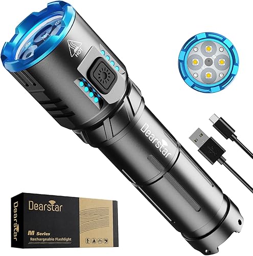 Linternas recargables mini tácticas de alto lúmenes, linterna LED súper brillante pequeña con base magnética, luz de flash fuerte de alta potencia, disponible en Yaxa Colombia