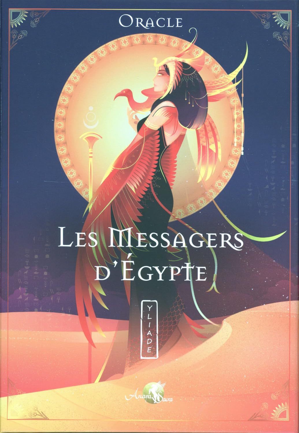 Les Messagers d'Egypte - Oracle - Coffret: Avec un oracle de 42 cartes et une boîte cloche