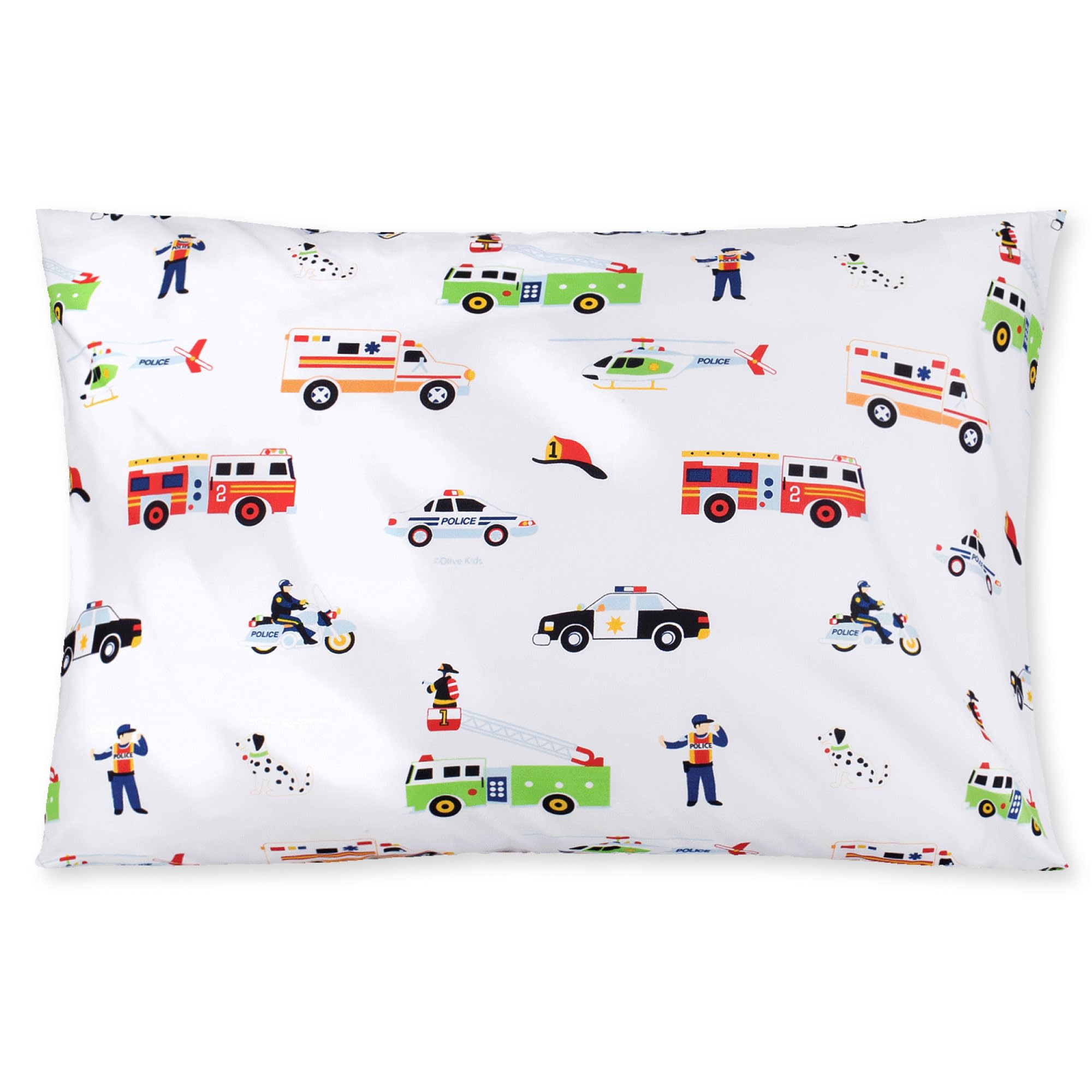 Wildkin Kids Microfiber Standard Pillowcase – Soft &amp; Breathable Pillow Cover - Heroes