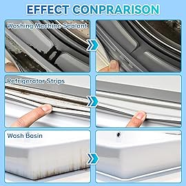 Home Remover Gel, 2 Pack Washing Machine Cleaner for Washing Machine, Refrigerator Strips, Grout Cleaner for Tiles Grout Sealant Bathroom Cleaning Kitchen Sinks, Front Load Washer Cleaning Solution