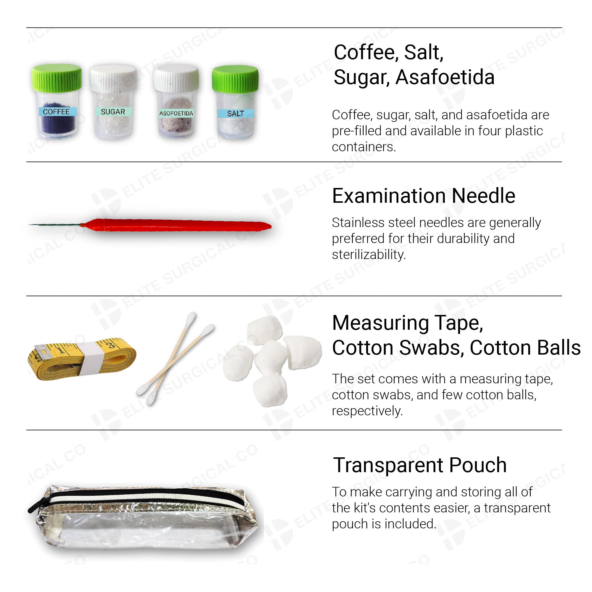 ADVANCED CNS KIT FOR MEDICAL STUDENTS (Complete Neurological Toolset) Kit for Medical Professionals and Practitioners (EDITION 1) - Image 3 thumbnail